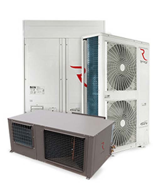 RVF a miniRVF systémy-Celkový přehled dodávaných tepelných čerpadel.